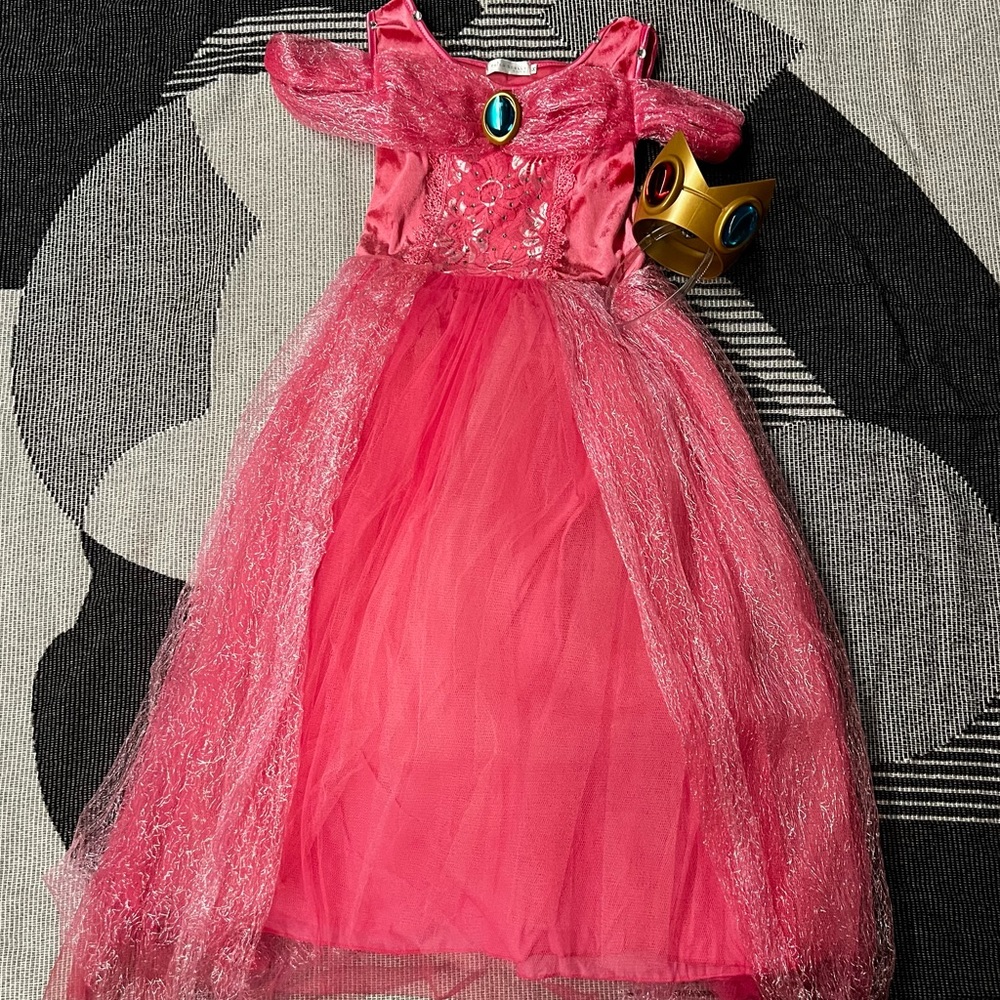 Trish Scully pink costume dress “Princess Peach”